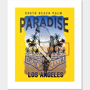 Paradise beach California Posters and Art